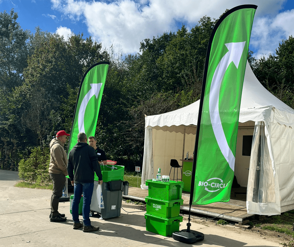 Bio-Circle op Demo Groen
