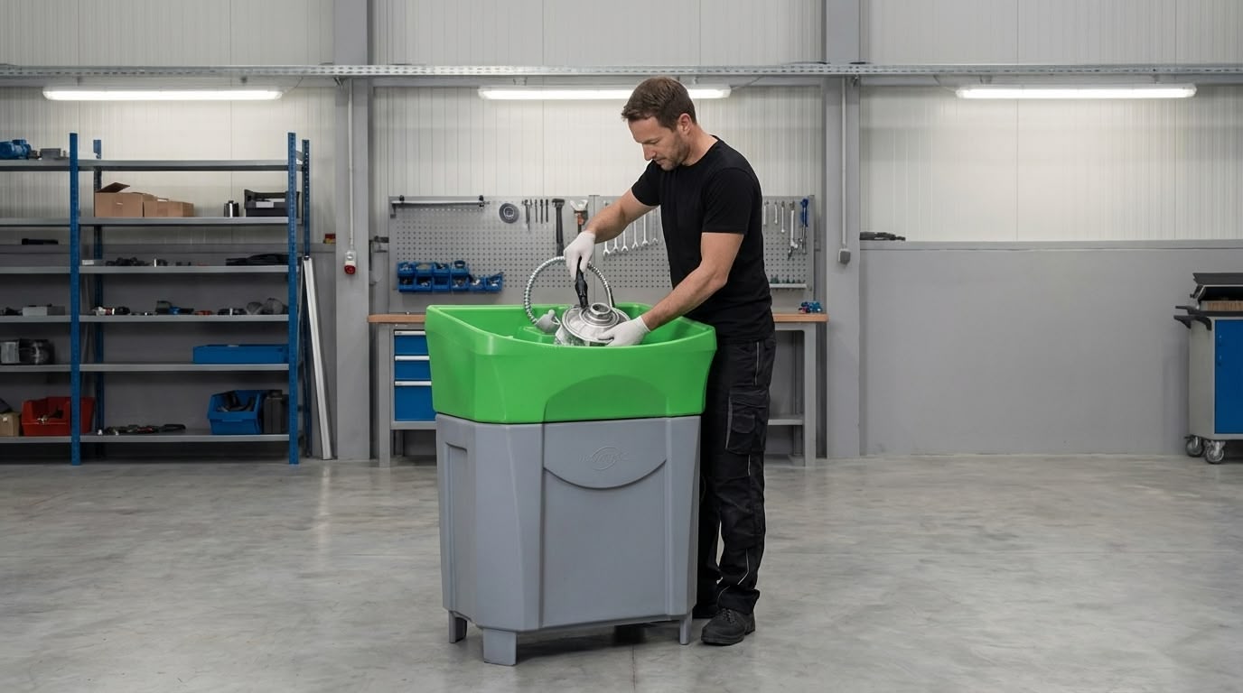 Dégraisser une pièce en aluminium
